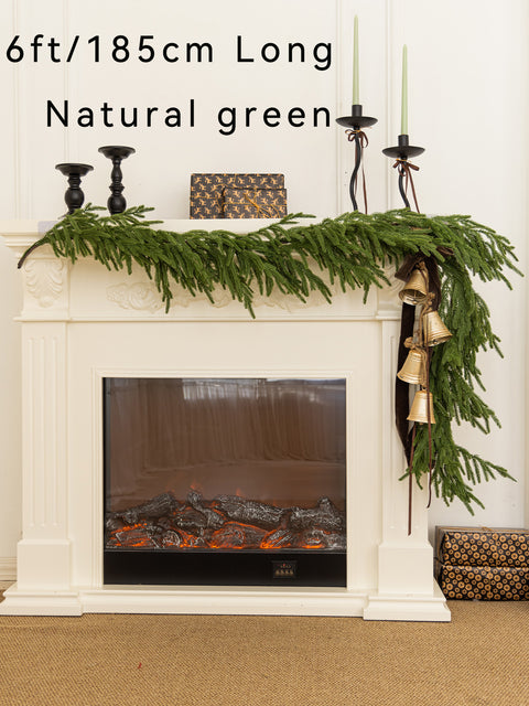 Christmas Garland Real Deluxe Touch Norfolk Pine Garland-6/9/14FT