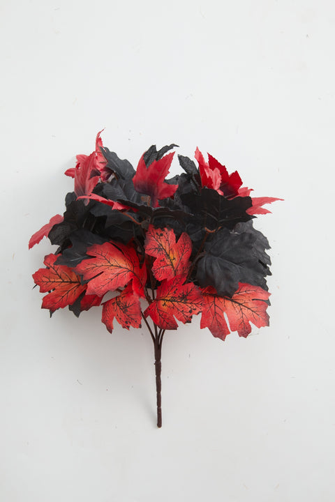 4Pcs Halloween Decorations Maple Leaves